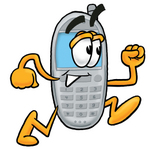 Mobile Phone Cartoon Images