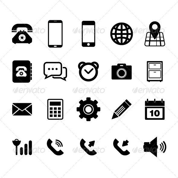 Mobile Phone Icon Images