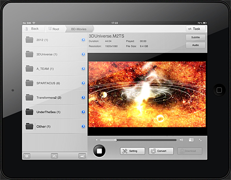 Mobile Streaming Video Software