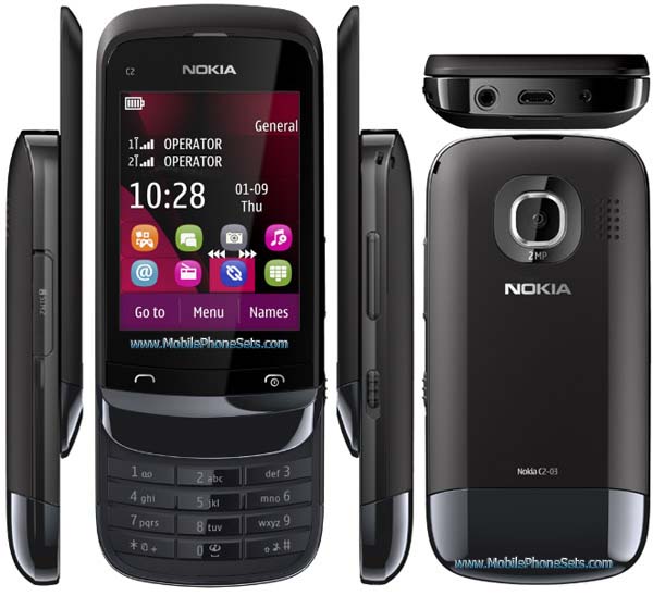 Mobile Themes Nokia C2 03