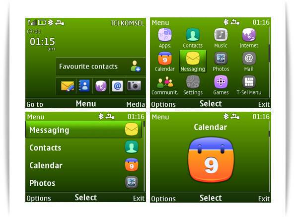 Mobile Themes Nokia X2 01