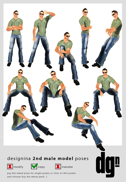 Model Poses Male