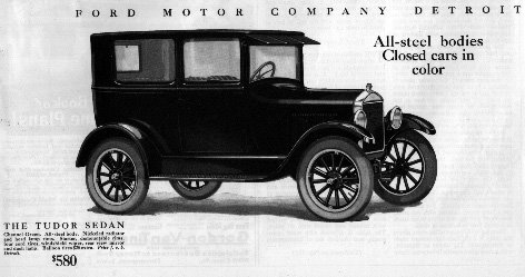 Model T Ford 1920 Advertisement