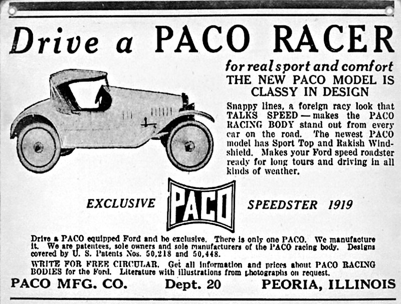 Model T Ford 1920 Advertisement