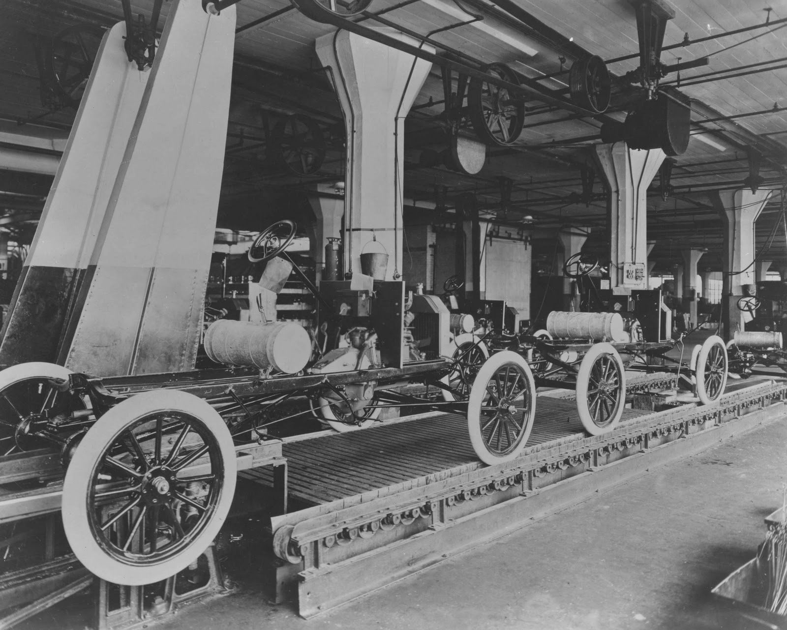 Model T Ford Assembly Line Video