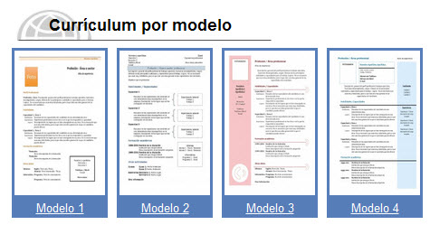 Modelos De Curriculum Vitae Gratis