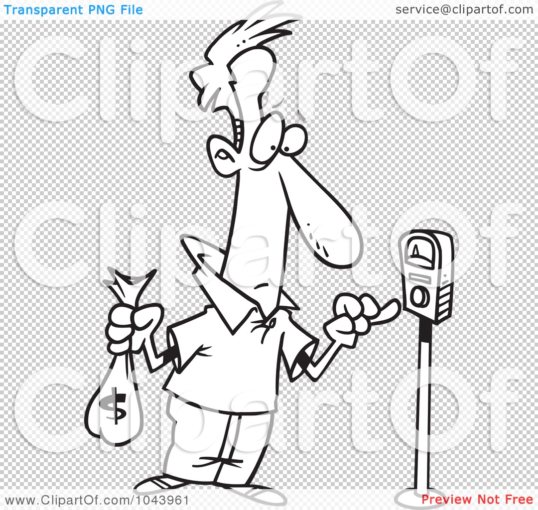 Money Bag Clipart Black And White