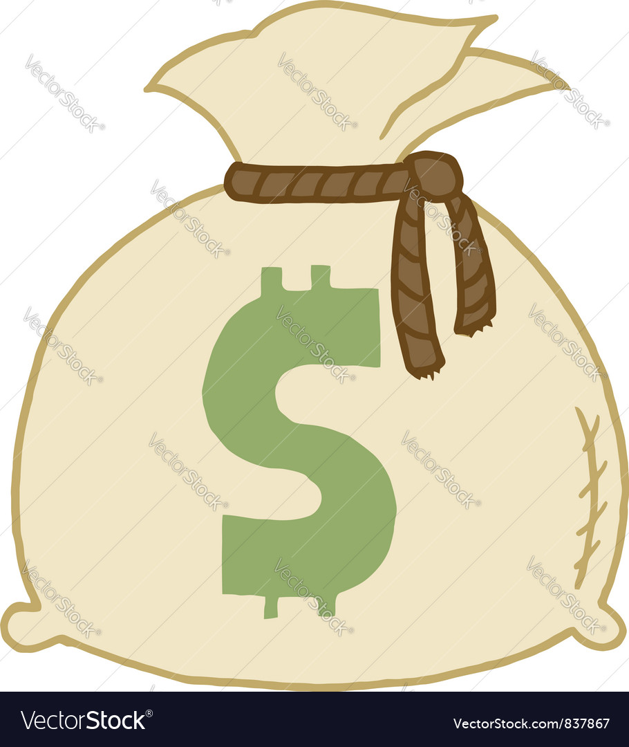 Money Bag Vector