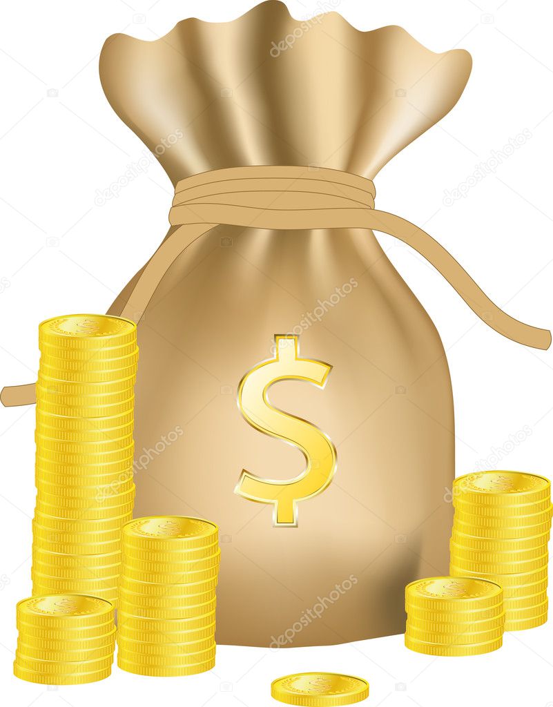 Money Bag Vector