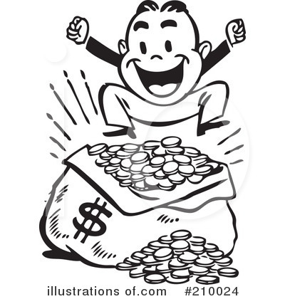 Money Clipart Black And White