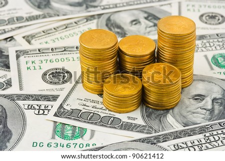 Money Stacks Background