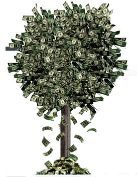 Money Tree Cartoon