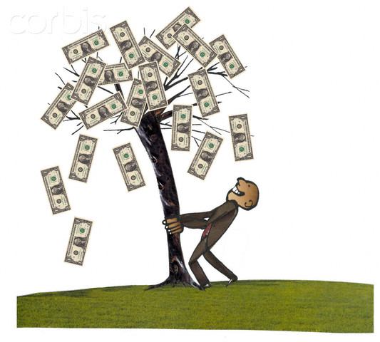 Money Tree Cartoon