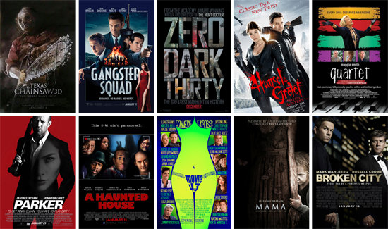 Most Recent Movies 2013