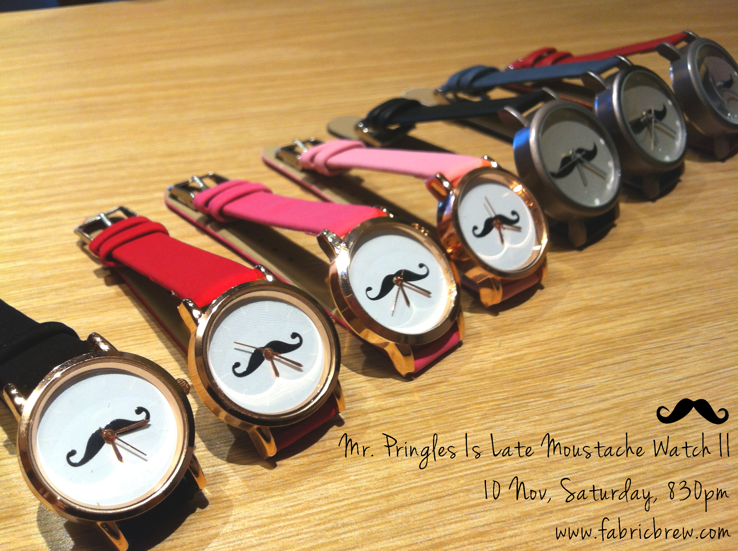 Moustache Watch Blogshop Malaysia