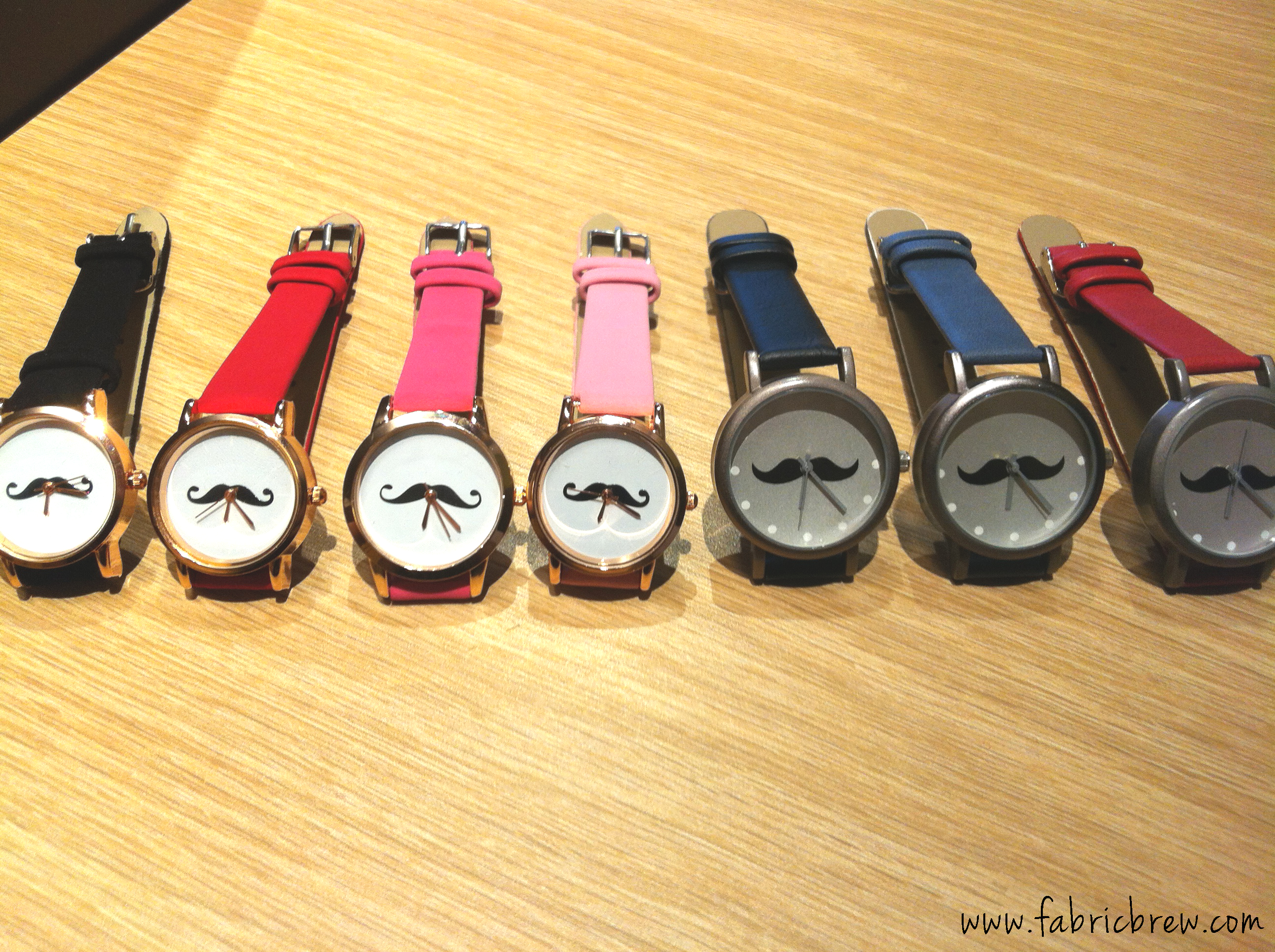 Moustache Watch Blogshop Malaysia