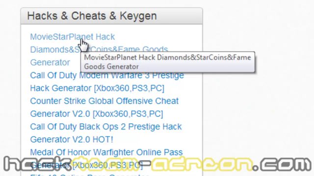 Moviestarplanet Vip Hack 2012