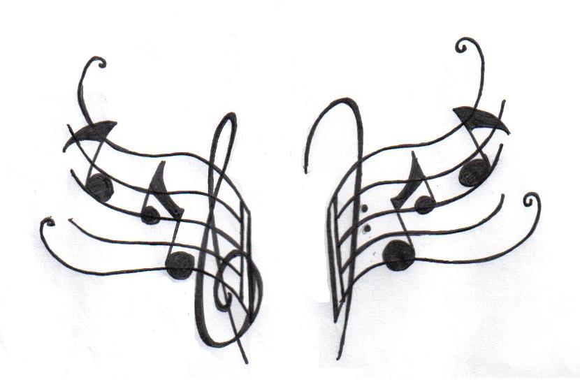 Music Note Tattoos For Girls