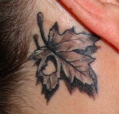 Music Note Tattoos For Girls Behind The Ear