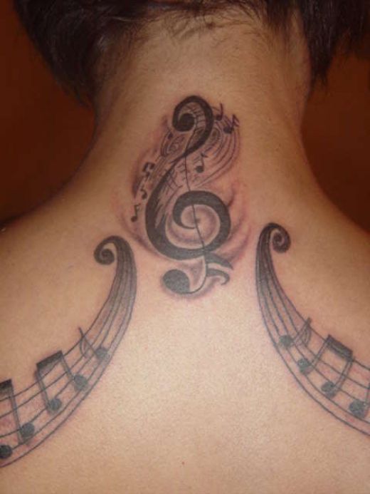 Music Note Tattoos For Men