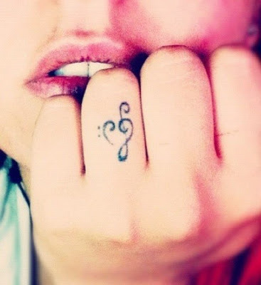 Music Note Tattoos On Foot