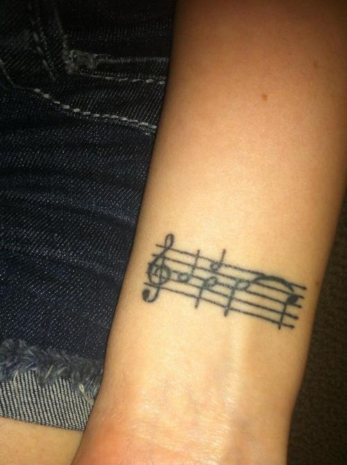 Music Note Tattoos Tumblr