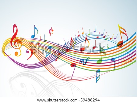 Music Notes Background Vector