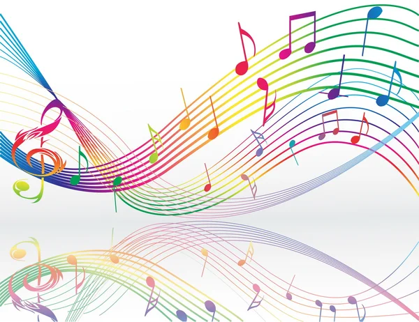 Music Notes Background Vector