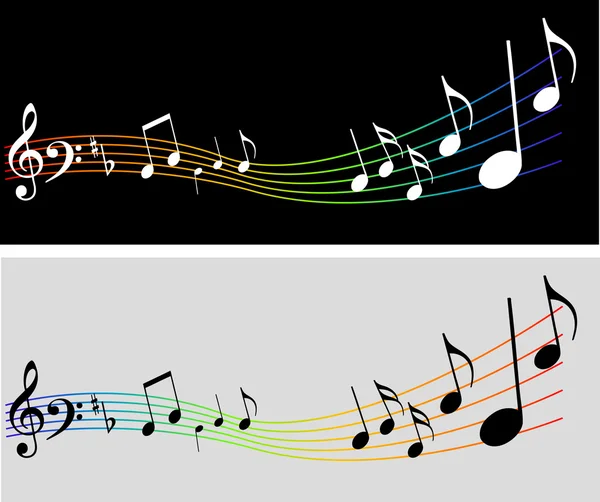 Music Notes Background Vector