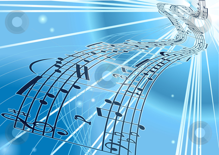 Music Notes Background Vector