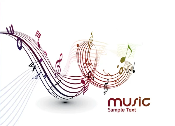 Music Notes Background Vector