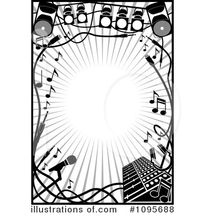 Music Notes Clip Art Borders