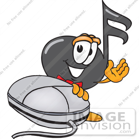 Music Notes Clip Art Colorful