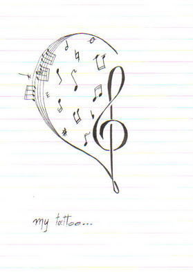 Music Notes Tattoo Designs