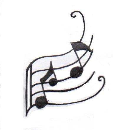 Music Notes Tattoo Designs For Men