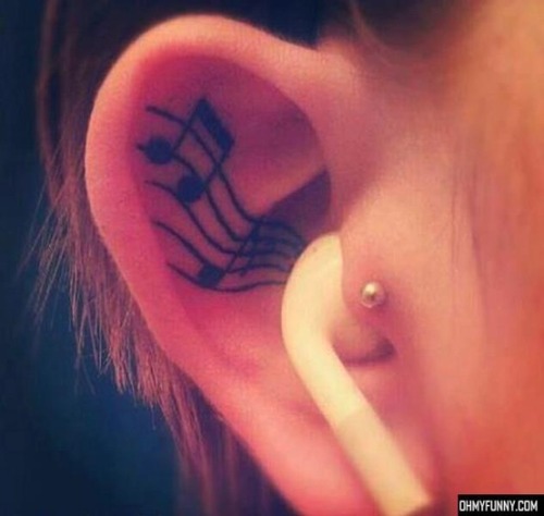 Music Notes Tattoos Pictures