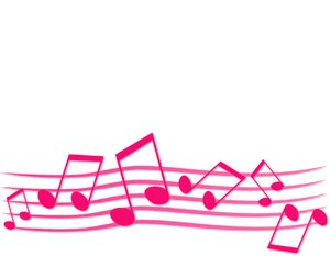 Music Notes Wallpaper Border