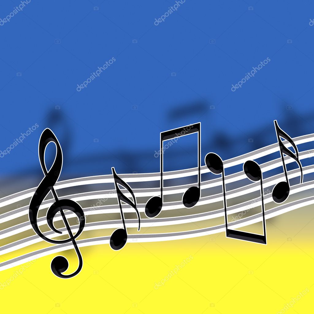 Music Symbols Background