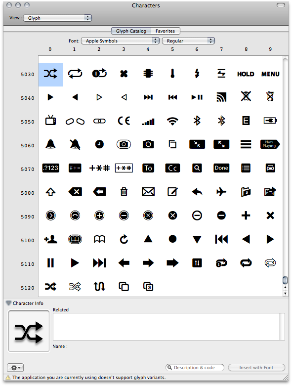 Music Symbols Font