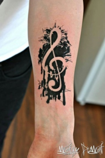 Music Symbols Tattoos