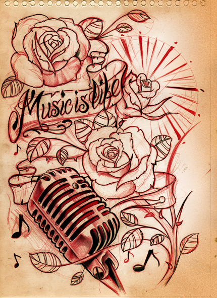 Music Tattoos Tumblr