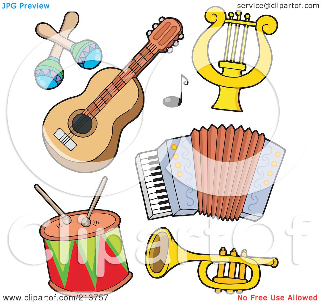 Musical Instruments Clipart