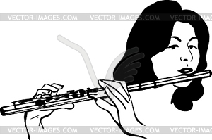 Musical Instruments Clipart Black And White