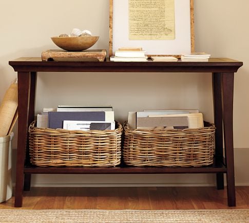 Narrow Console Table With Storage