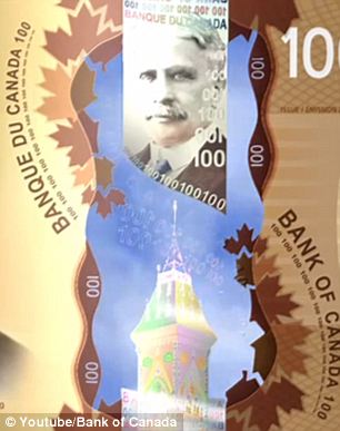 New 100 Dollar Bill Canada Maple Smell