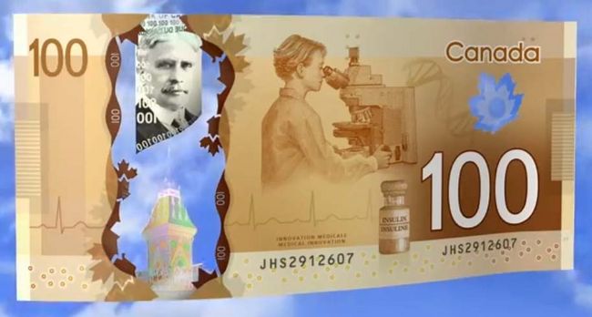 New 100 Dollar Bill Canada Maple Smell