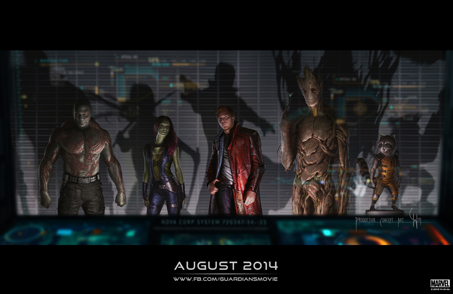 New Guardians Of The Galaxy Concept Art