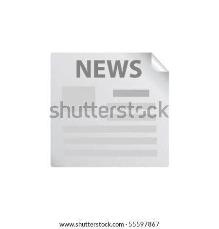 News Icon Vector