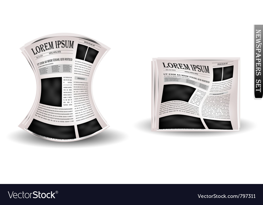 News Icon Vector