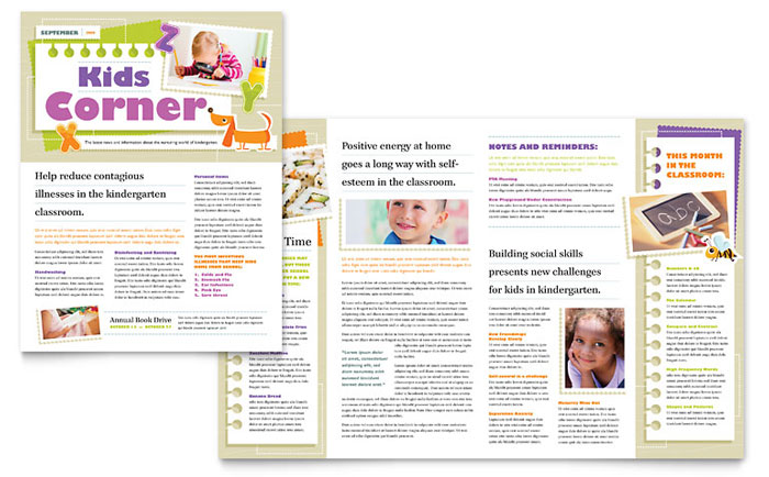 Newsletter Samples For Schools